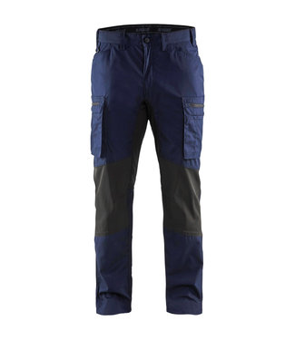 Blaklader Blaklader 1459 Service Werkbroek Stretch Marineblauw/Zwart