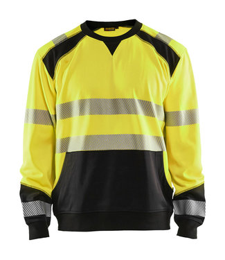 Blaklader Blaklader 3541 Reflecterende Werksweater Geel/Zwart