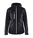 Blaklader 4919 Dames Softshell Werkjas Zwart/Zilver