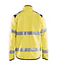 Blaklader 4877 Reflecterende Softshell Werkjas Geel/Marineblauw