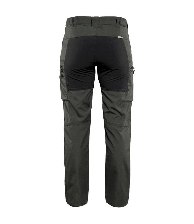 Blaklader 7159 Dames Werkbroek Stretch Army Groen/Zwart