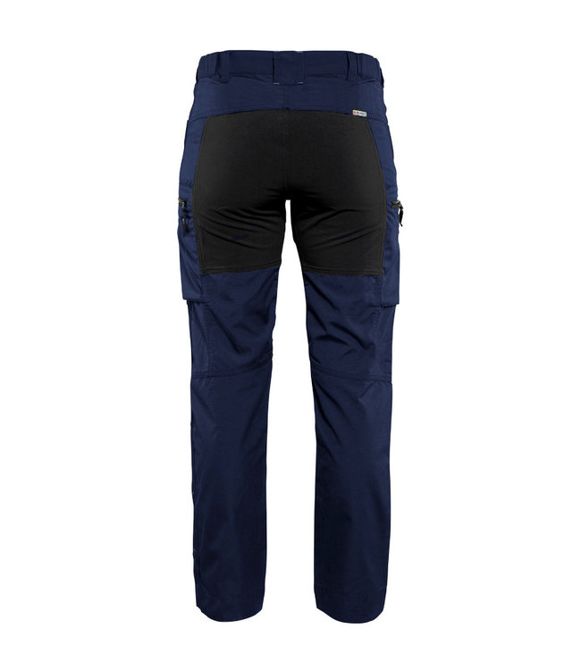 Blaklader 7159 Dames Werkbroek Stretch Marineblauw/Zwart