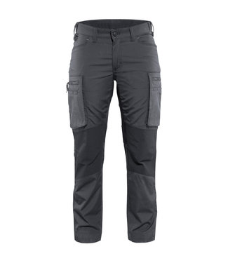 Blaklader Blaklader 7159 Dames Werkbroek Stretch Donkergrijs/Zwart