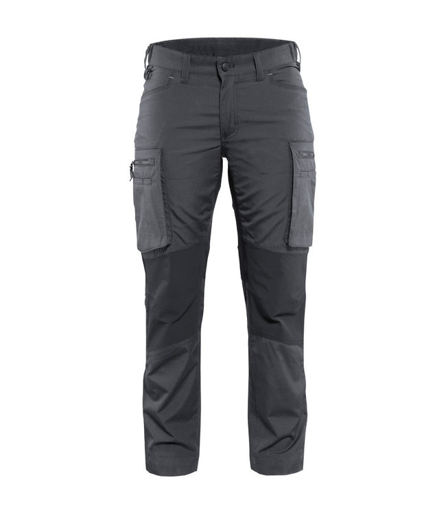 Blaklader 7159 Dames Werkbroek Stretch Donkergrijs/Zwart