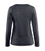 Blaklader 3301 Dames T-Shirt Lange Mouw Donkergrijs