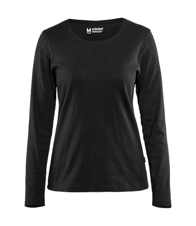 Blaklader 3301 Dames T-Shirt Lange Mouw Zwart