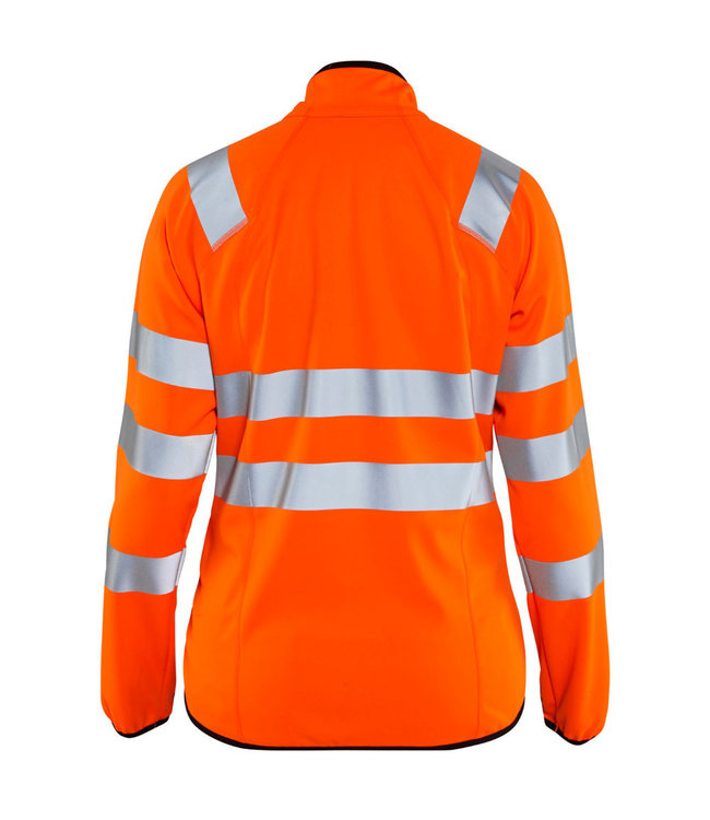Blaklader 4926 Dames Reflecterende Softshell Werktrui Oranje