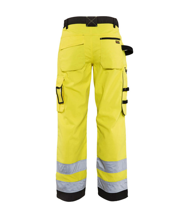 Blaklader 7155 Dames Reflecterende Werkbroek Geel/Zwart