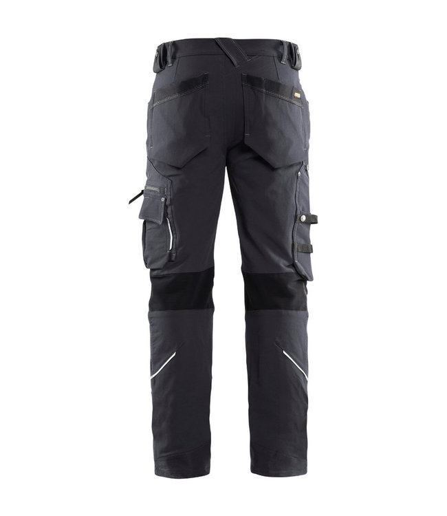 Blaklader 1989 Werkbroek 4-weg Stretch X1900 Donkergrijs/Zwart