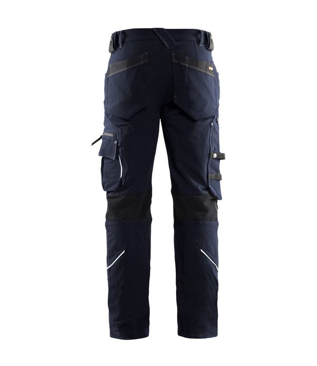 Blaklader 1989 Werkbroek 4-weg Stretch X1900 Donkerblauw/Zwart