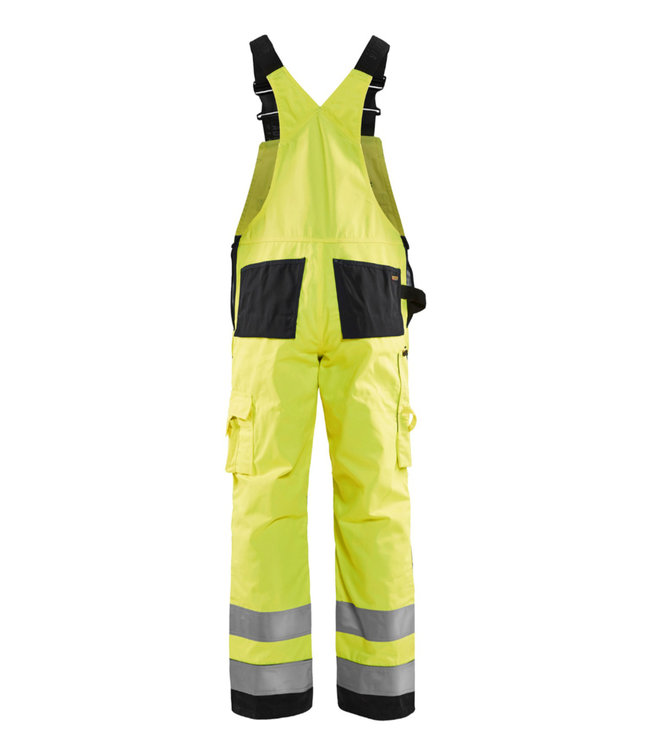 Blaklader 2660 Reflecterende Bretelbroek Klasse 2 Geel/Zwart