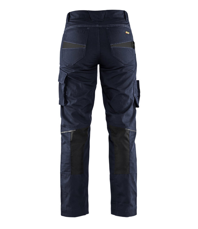 Blaklader 7195 Dames Werkbroek Stretch Donkerblauw/Zwart