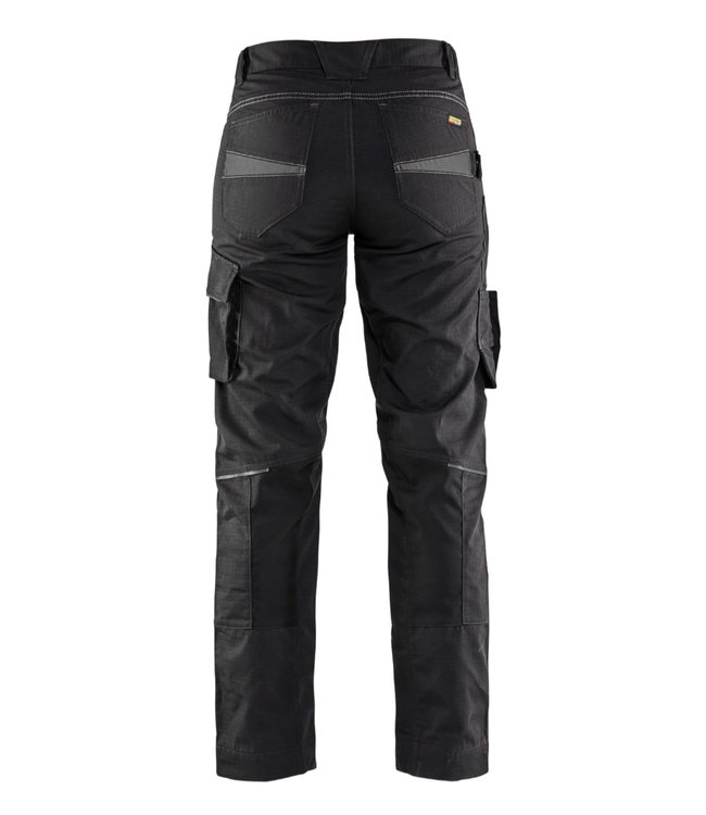 Blaklader 7195 Dames Werkbroek Stretch Zwart/Donkergrijs