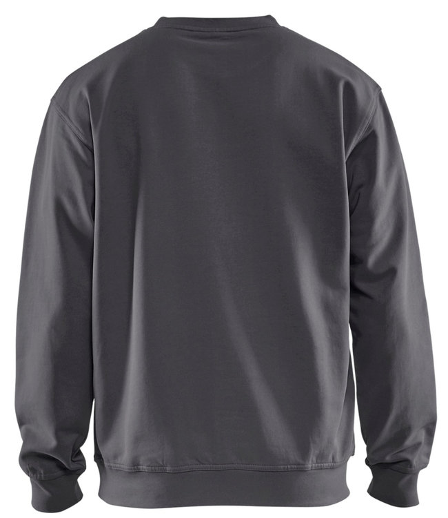 Blaklader 3340 Werksweater Ronde Hals Donkergrijs