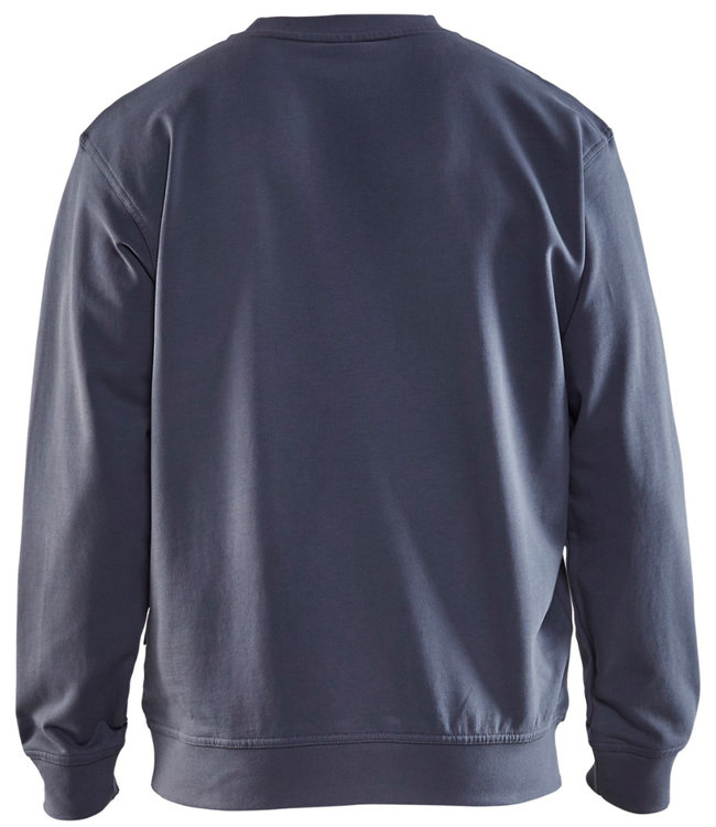 Blaklader 3340 Werksweater Ronde Hals Grijs