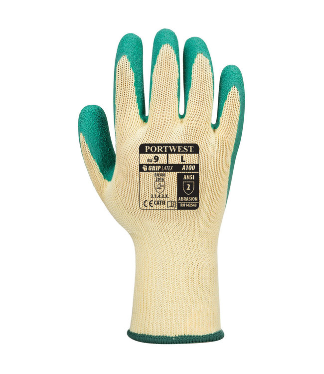 Latex Classic Handschoenen Groen