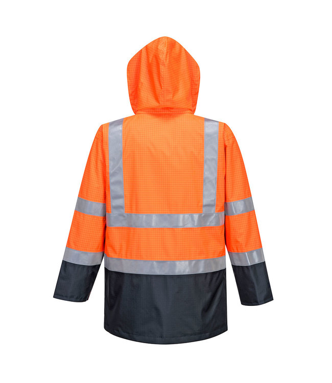 Bizweld Brandvertragende Winter Werkjas FR-AST Oranje