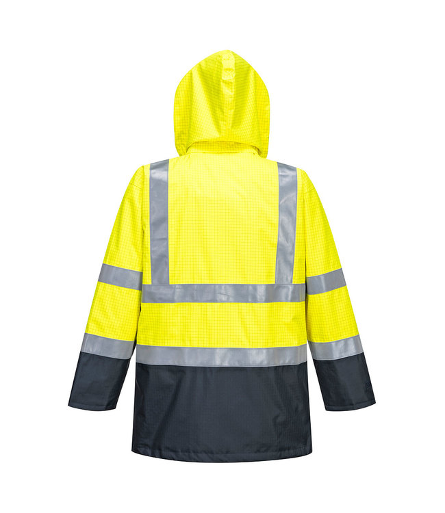 Bizweld Brandvertragende Winter Werkjas FR-AST Geel