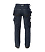 DASSY Melbourne Stretch Spijker Werkbroek Marineblauw/Zwart