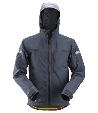 Snickers Workwear Snickers 1229 Softshell Werkjas AllroundWork Navy/Zwart