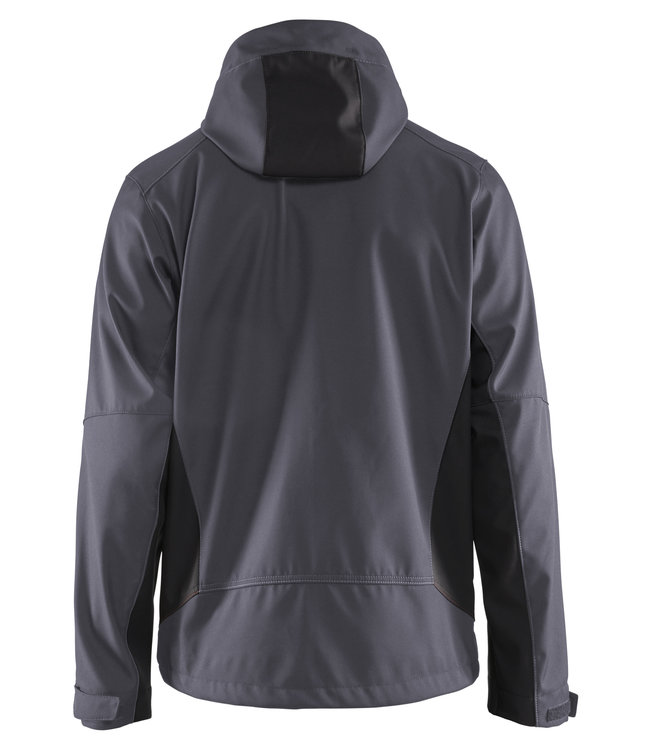 Blaklader 4753 Softshell Werkjas Grijs/Zwart