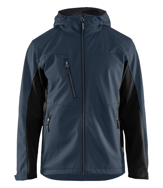 Blaklader 4753 Softshell Werkjas Donkerblauw/Zwart