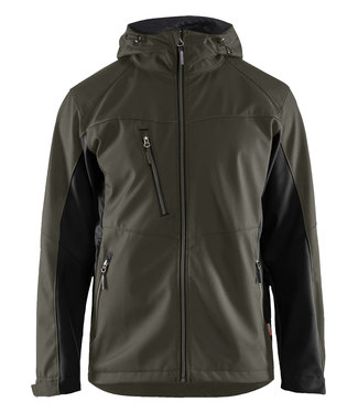 Blaklader Blaklader 4753 Softshell Werkjas Groen/Zwart