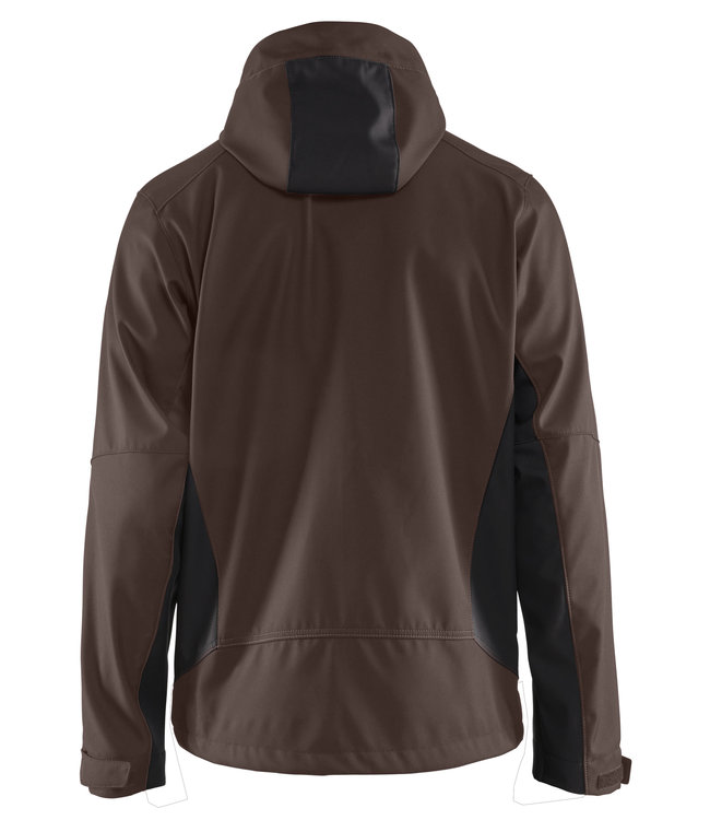 Blaklader 4753 Softshell Werkjas Bruin/Zwart