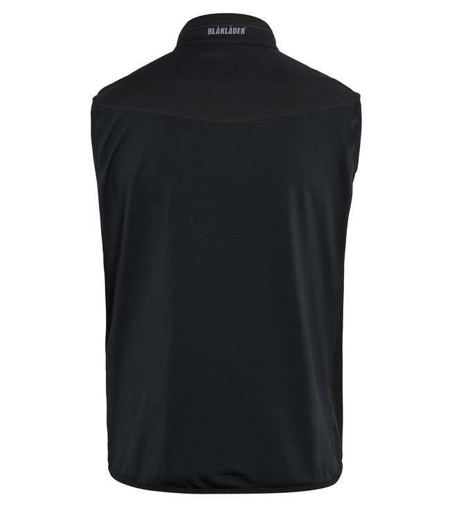 Blaklader 3850 Softshell Bodywarmer Zwart/Donkergrijs