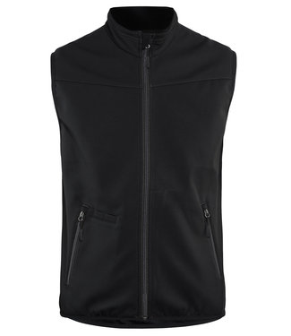 Blaklader Blaklader 3850 Softshell Bodywarmer Zwart/Donkergrijs