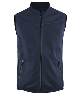 Blaklader Blaklader 3850 Softshell Bodywarmer Donkerblauw/Zwart