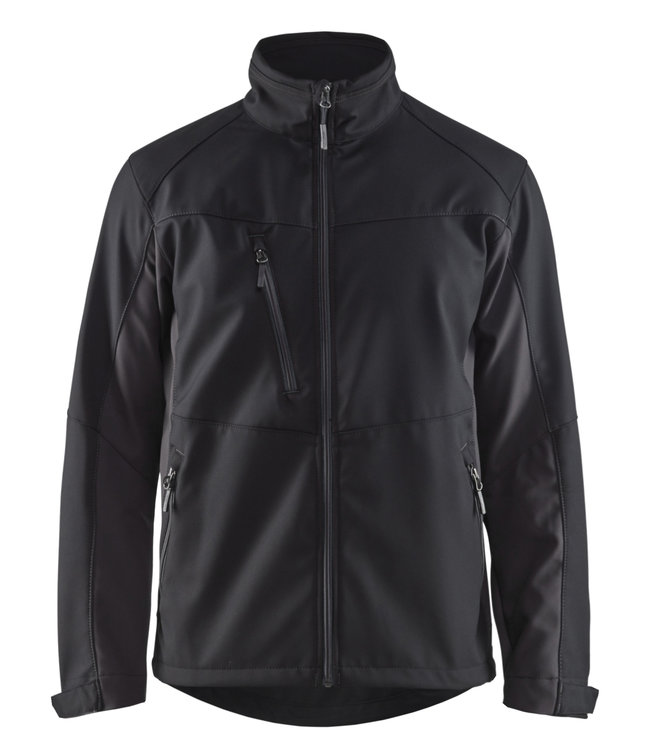 Blaklader 4950 Softshell Werkjas Zwart/Donkergrijs