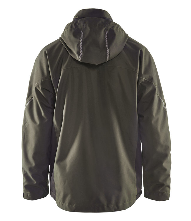 Blaklader 4890 Functionele Winter Werkjas Groen/Zwart