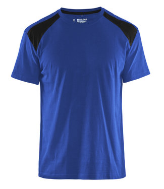 Blaklader Blaklader 3379 T-Shirt Bi-Colour Korenblauw/Zwart