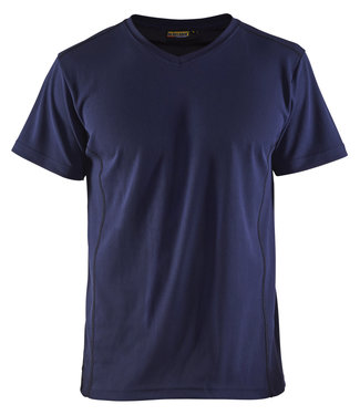 Blaklader Blaklader 3323 T-shirt UV-Bescherming Donkerblauw