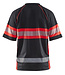 Blaklader 3338 Reflecterende Polo Zwart/Rood