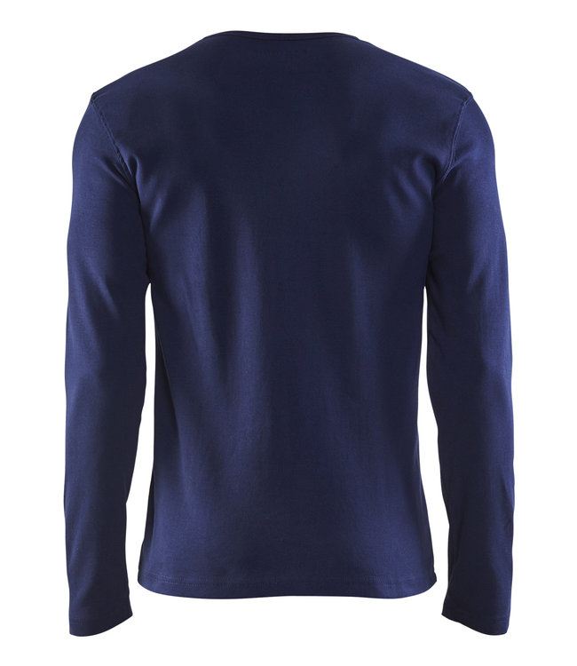 Blaklader 3314 T-shirt Lange Mouw Marineblauw