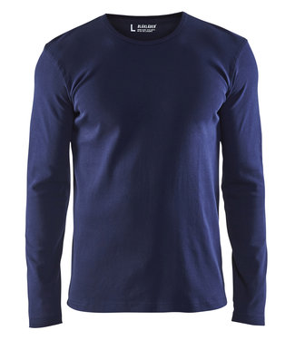 Blaklader Blaklader 3314 T-shirt Lange Mouw Marineblauw