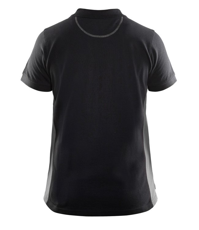 Blaklader 3390 Dames Polo Zwart/Grijs