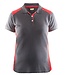 Blaklader 3390 Dames Polo Grijs/Rood