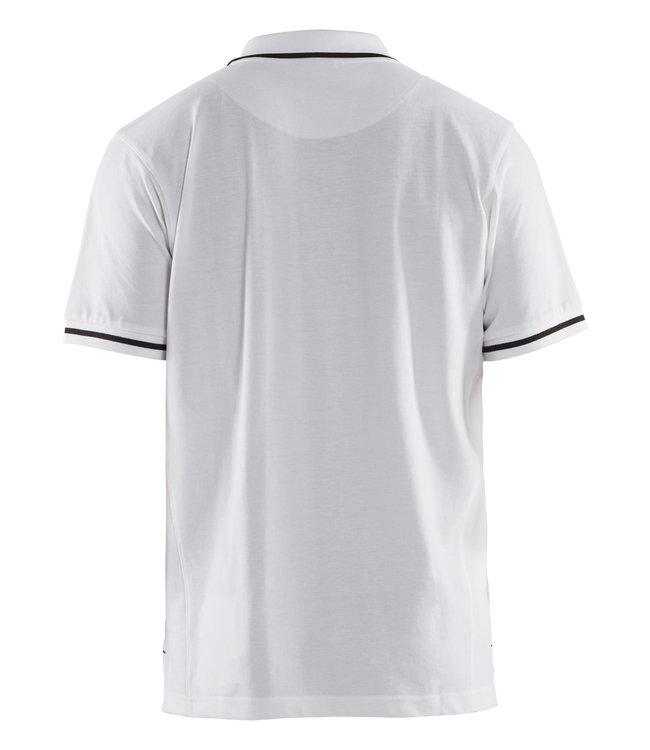 Blaklader 3389 Werkpolo Wit/Donkergrijs