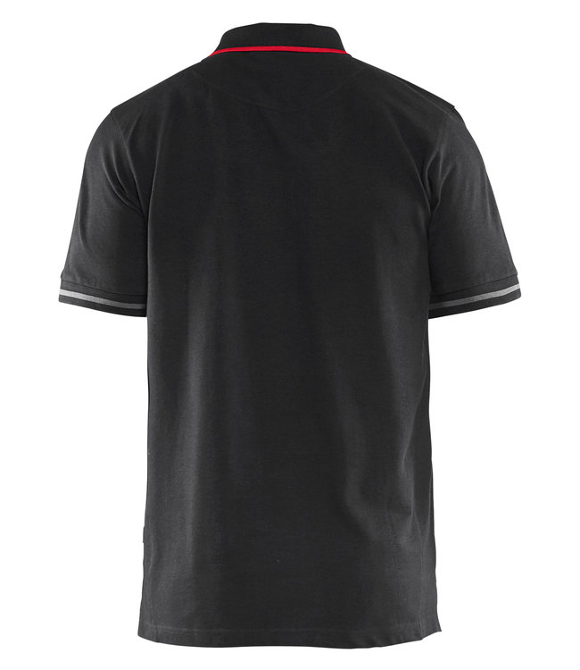 Blaklader 3389 Werkpolo Zwart/Rood