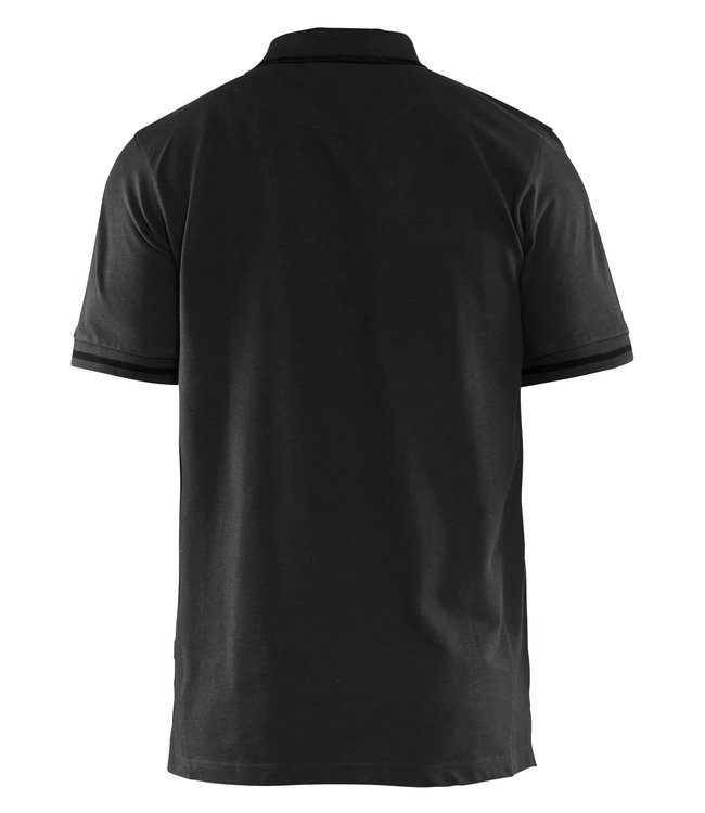 Blaklader 3389 Werkpolo Zwart/Donkergrijs