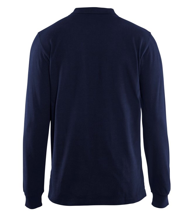 Blaklader 3388 Werkpolo Lange Mouw Marineblauw