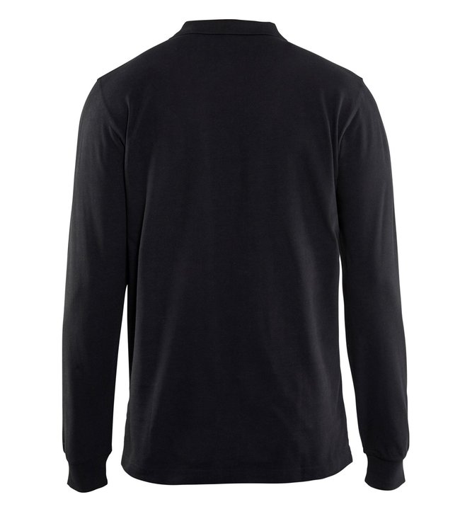 Blaklader 3388 Werkpolo Lange Mouw Zwart