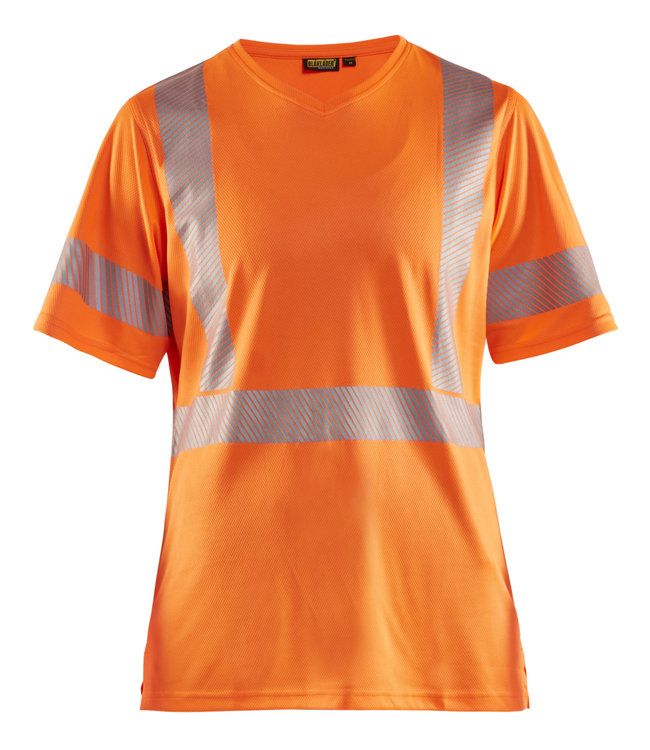 Blaklader 3336 Dames Reflecterende T-Shirt Oranje