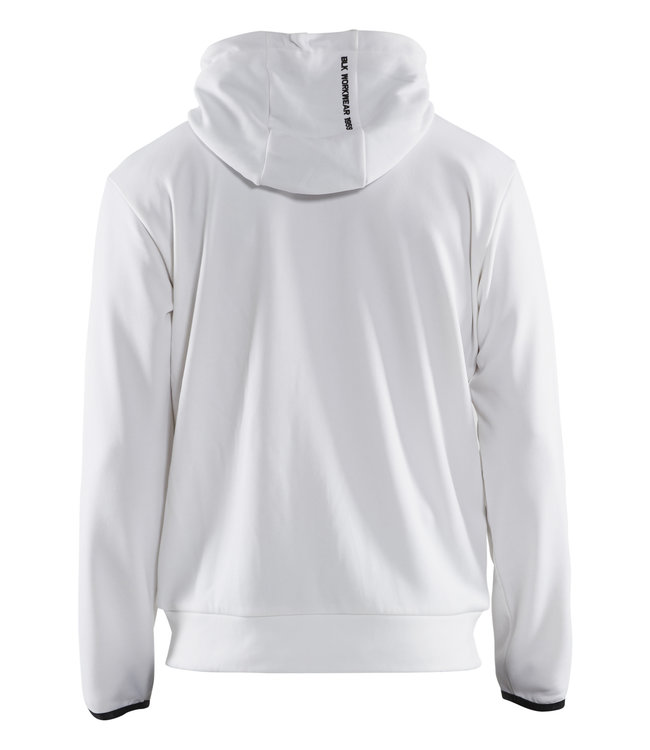 Blaklader 3363 Werktrui met Capuchon Wit/Donkergrijs