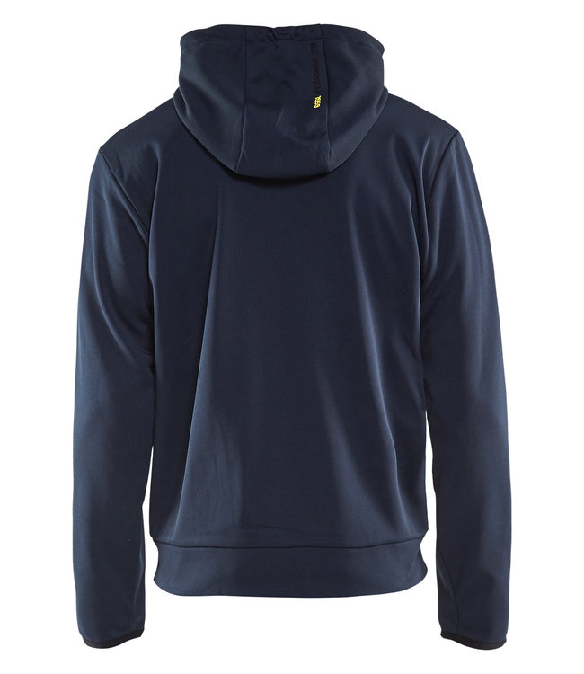 Blaklader 3363 Werktrui met Capuchon Donkerblauw/Geel