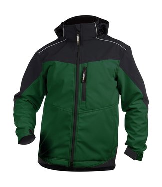 DASSY DASSY Jakarta Softshell Werkjas Groen/Zwart