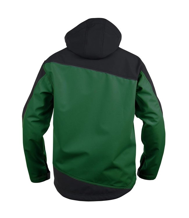 DASSY Jakarta Softshell Werkjas Groen/Zwart